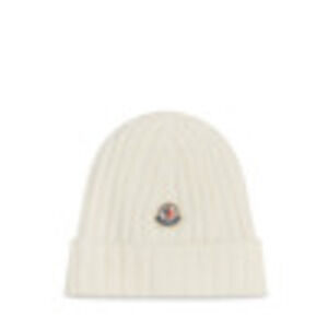 Moncler Enfant Logo Patch Beanie